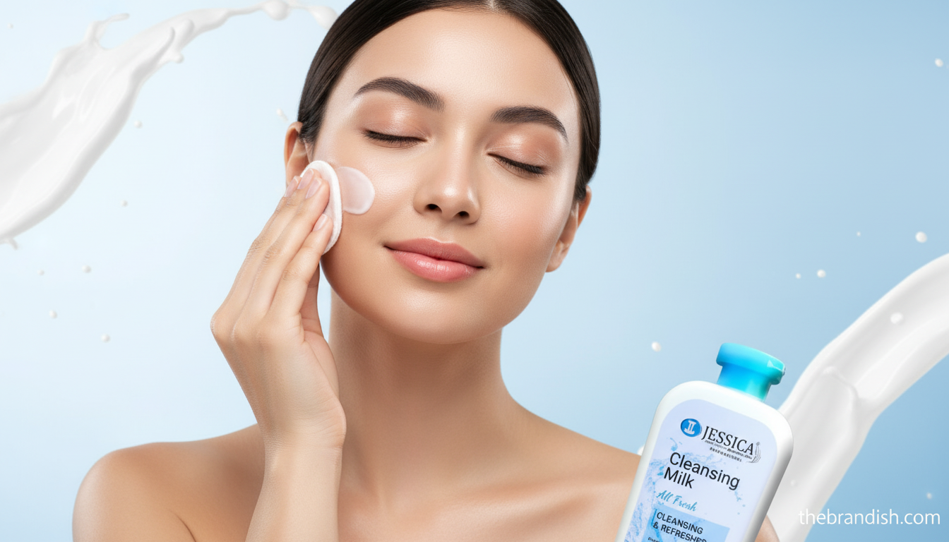 Jessica Cleansing Milk – Deep Hydration & Makeup Remover | 420ml Premium Skin Cleanser