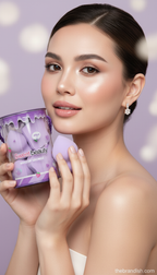 Sweet Beauty 8-Piece Makeup Tool Set – Sponges, Brush & Eyelash Curler | Luxury Beauty Kit