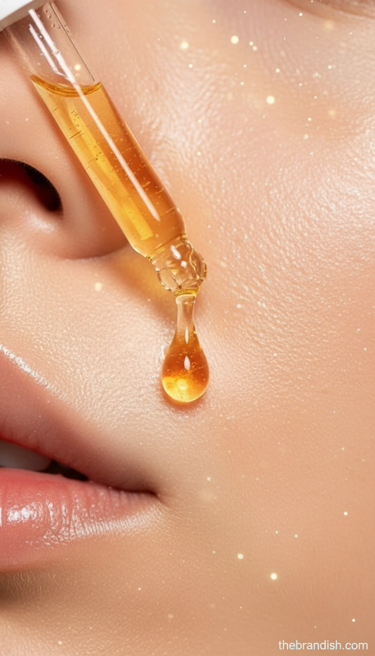 SADOER Vitamin C Brightening Essence – Dewy, Radiant & Hydrated Skin | 30ml Serum