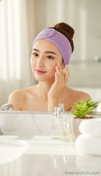 Spa-Day Facial Band – Plush Hair Band for Relaxation & Self-Care