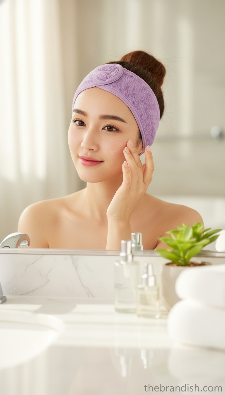 Spa-Day Facial Band – Plush Hair Band for Relaxation & Self-Care