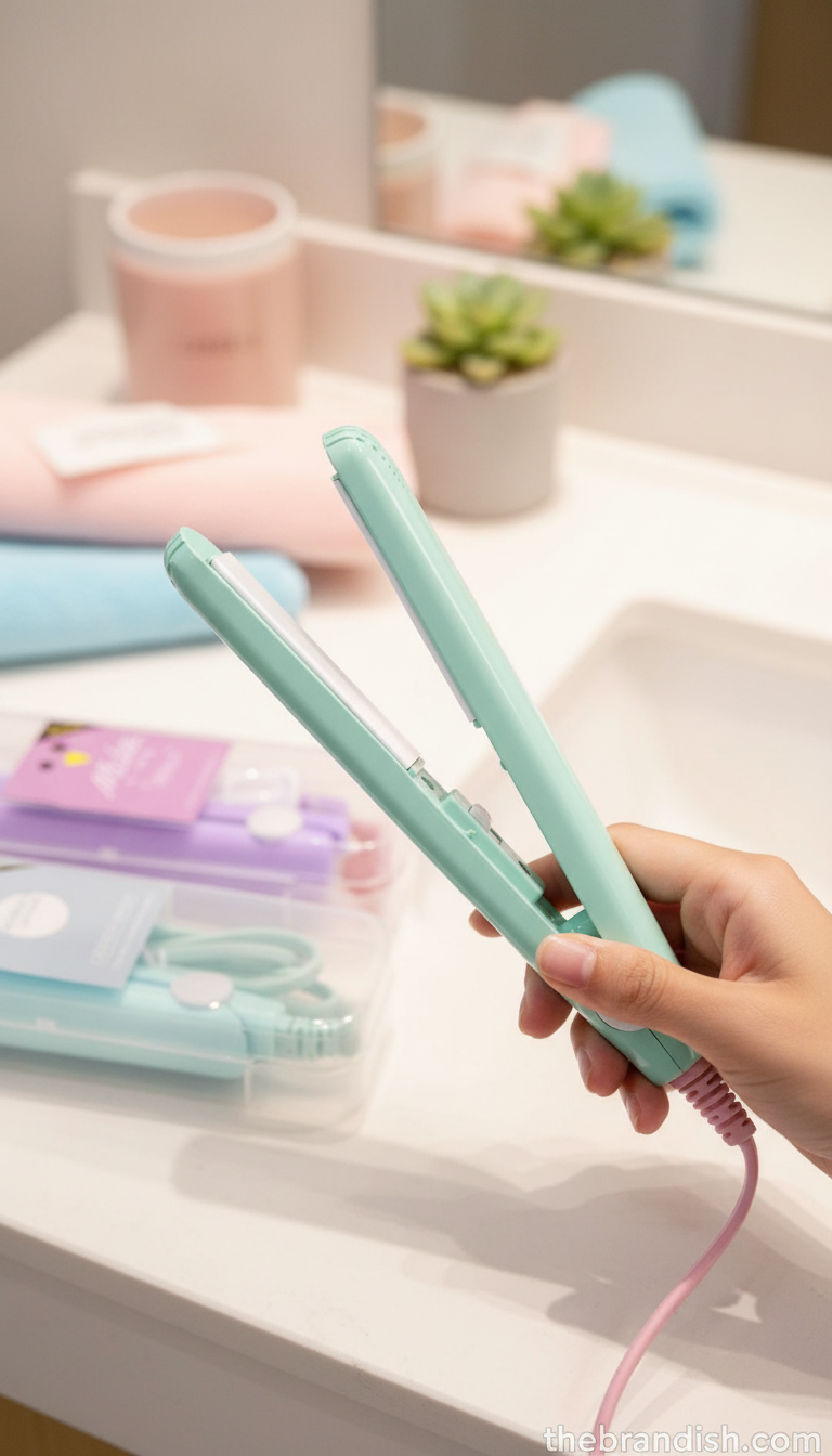 Mini Hair Straightener – Compact, Travel-Friendly & Portable Styling Tool